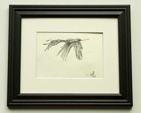 Bird,  8x10, $125.00 unframed