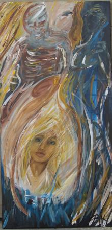 Renewal, 48"x24", Oil on Canvas, SOLD