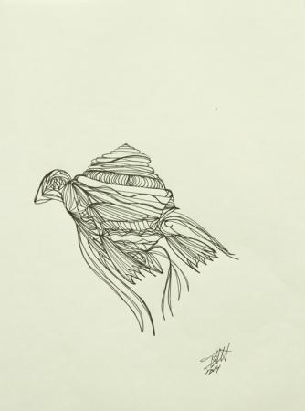 TheTraveling Turtle,  8x10, $125.00 unframed