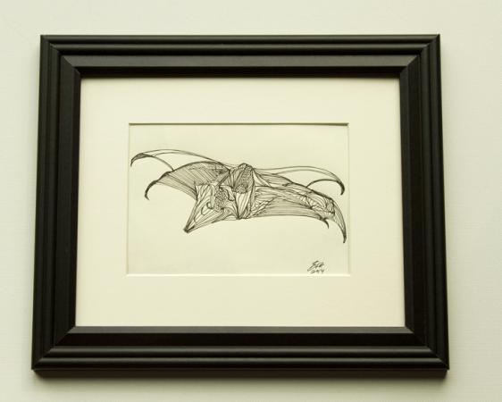 Sting Ray,  8x10, $125.00 unframed
